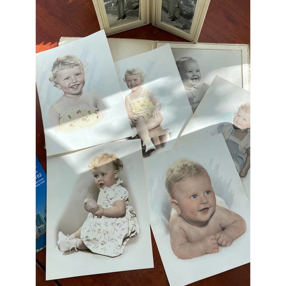 Lot of 15 Vintage Photos-Portraits - Picture 4 of 7